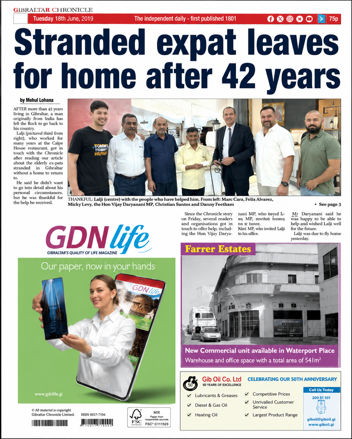 Stranded Expat Returns Home After 42 Years